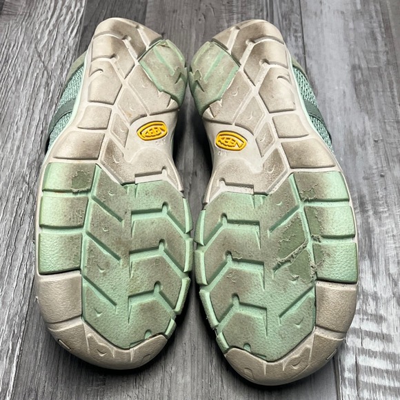 KEEN Mercer Ballerina CNX Womens 7.5 Sage Green Mesh Mary Jane Flats 1020377 - Picture 6 of 7